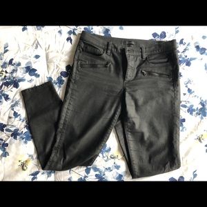 Ann Taylor black modern fit super skinny pants